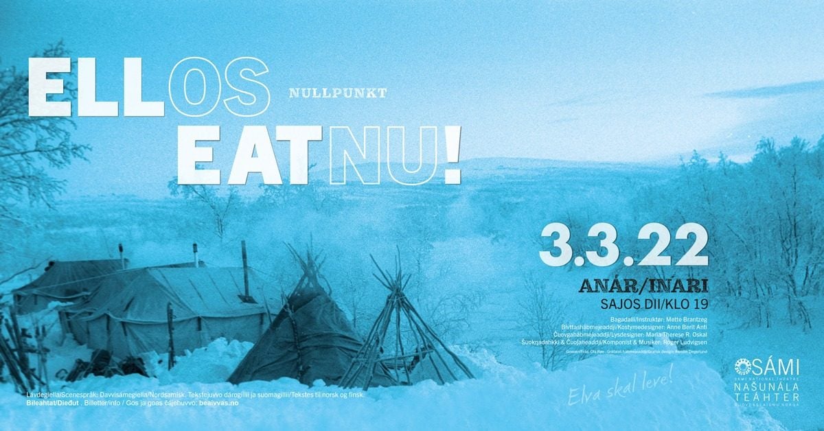 Utsjoen kunnan kulttuuritoimi tarjoaa kuntalaisille ilmaisen kyydin Beaivváš-teatteriin Inariin 3.3.2022 – kyytipaikat jaetaan ilmoittautumisjärjestyksessä