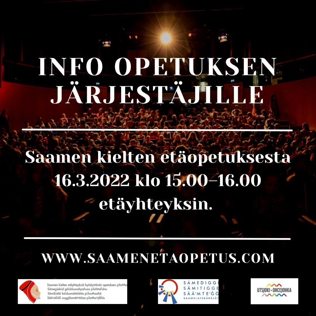 Kutsu opetuksen järjestäjien infotilaisuuteen 16.3.2022
