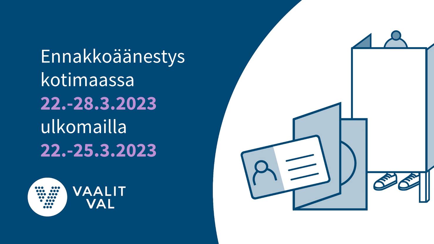 EDUSKUNTAVAALIT VUONNA 2023