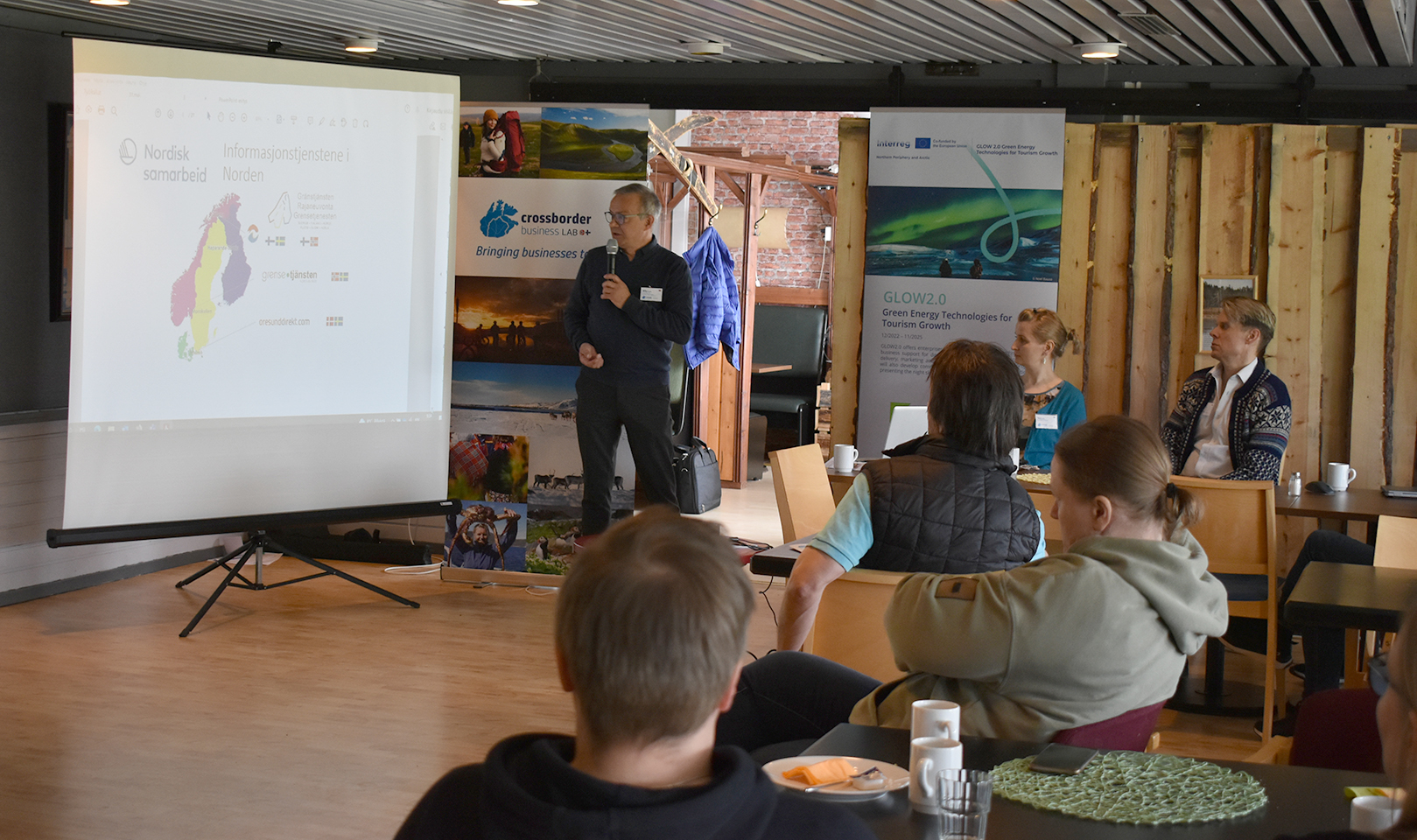 Terveisiä Crossborder Business LAB -tapahtumasta Utsjoella! 12