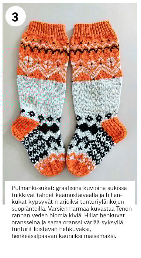 Äänestä Utsjoki-villasukat! Äänestysaikaa on 8.5. asti. 2