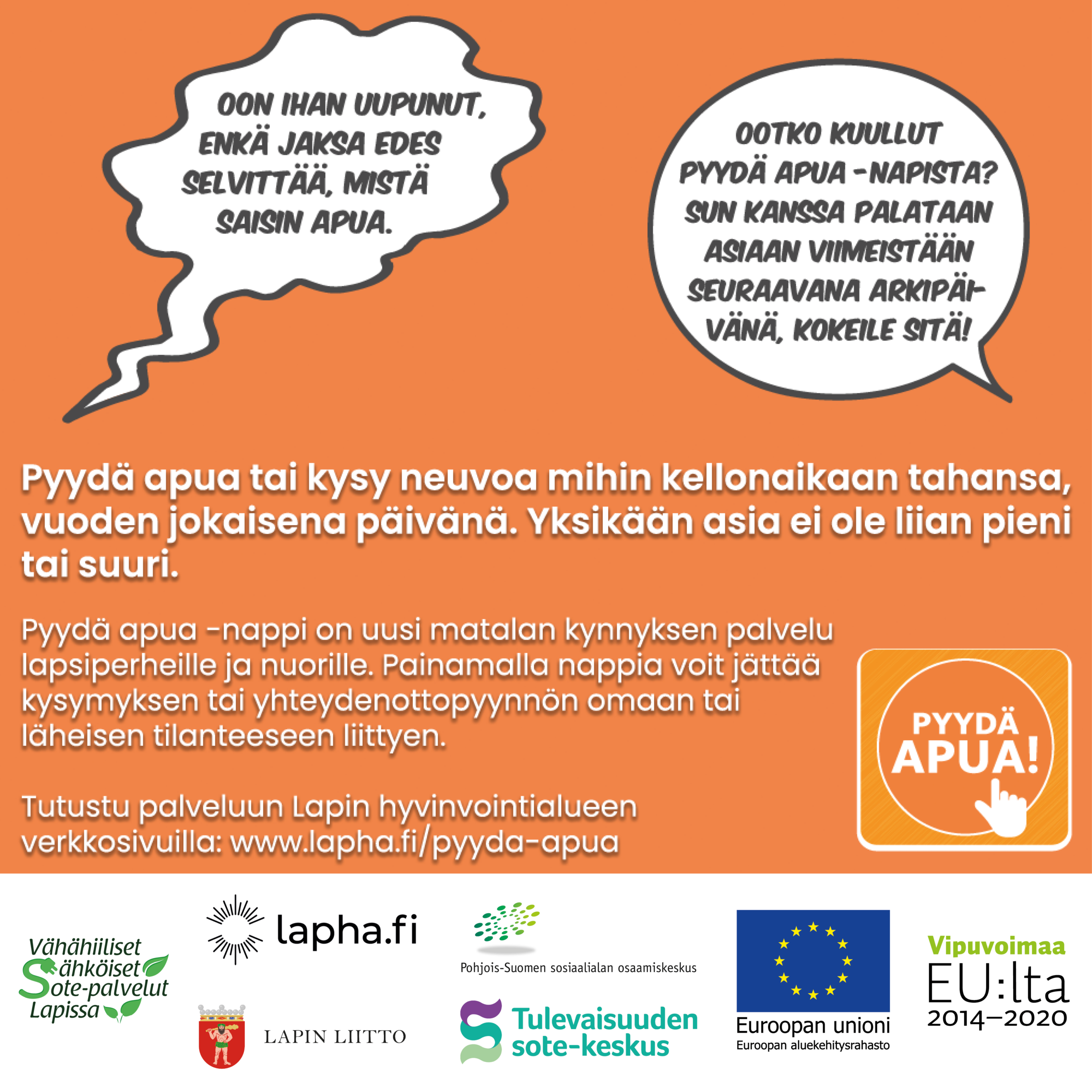 Neuvoa ja tukea lapsiperheille ja nuorille