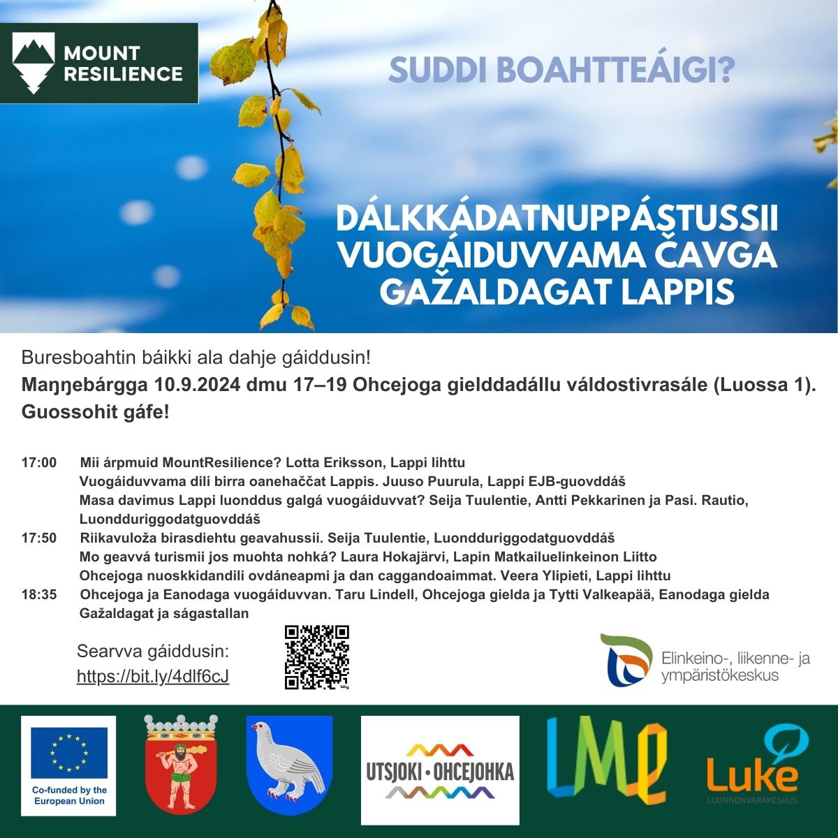 Suddi boahtteáigi? Dálkkádatnuppástussii vuogáiduvvama čavga gažaldagat Lappis