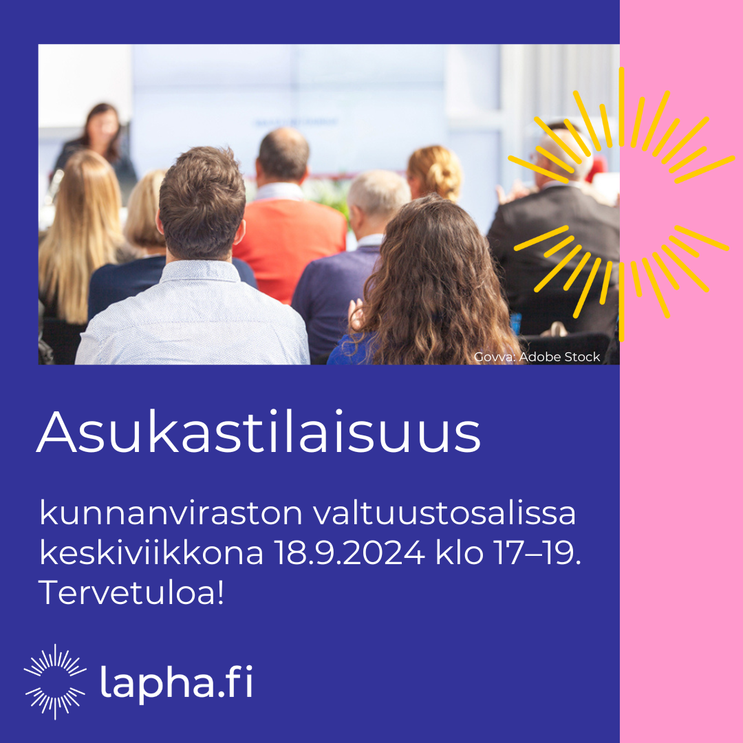 Lapin hyvinvointialueen asukastilaisuus