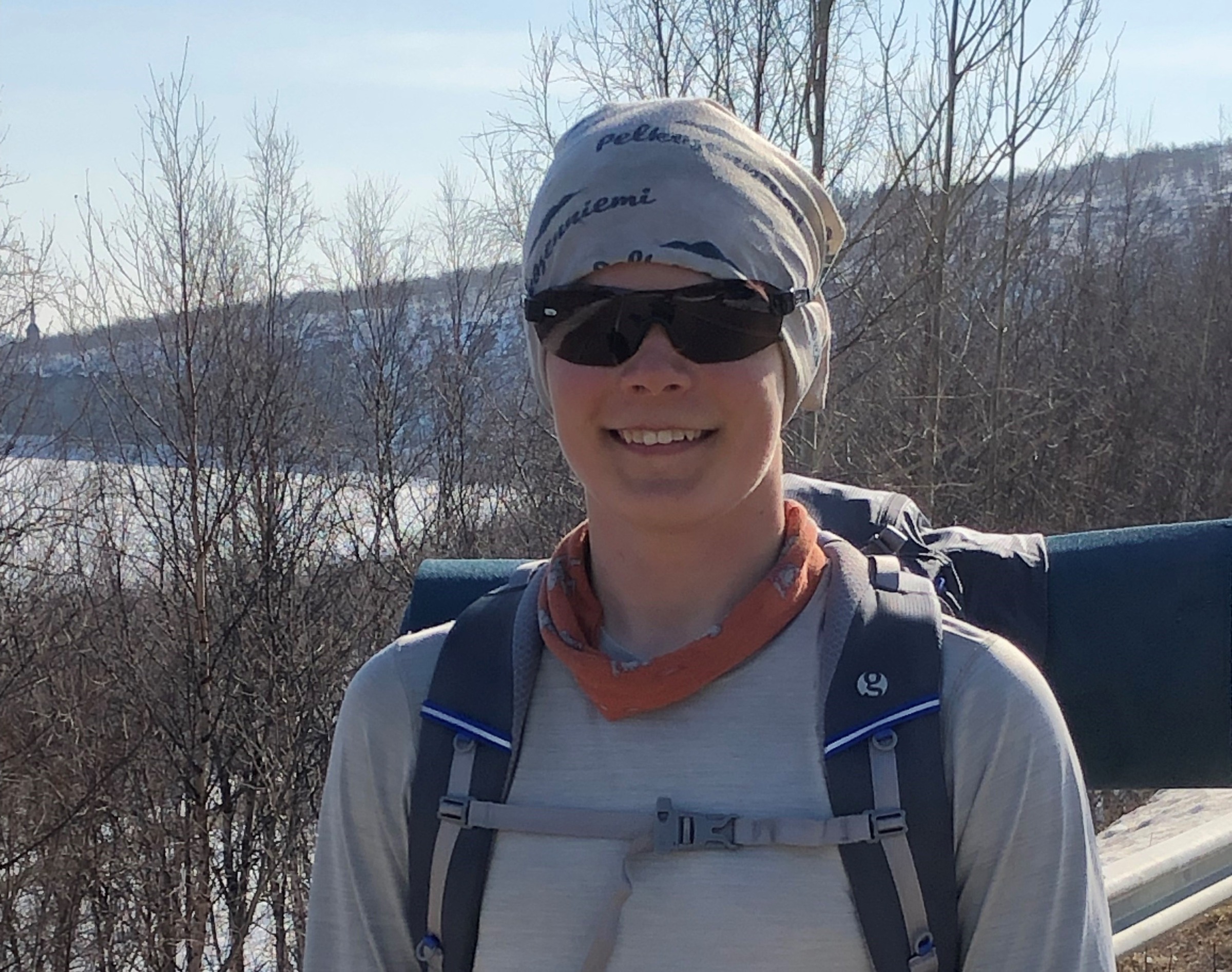 Samuel Ekko viihtyy Utsjoen lukiossa ja pohjoisen tuntureilla 2