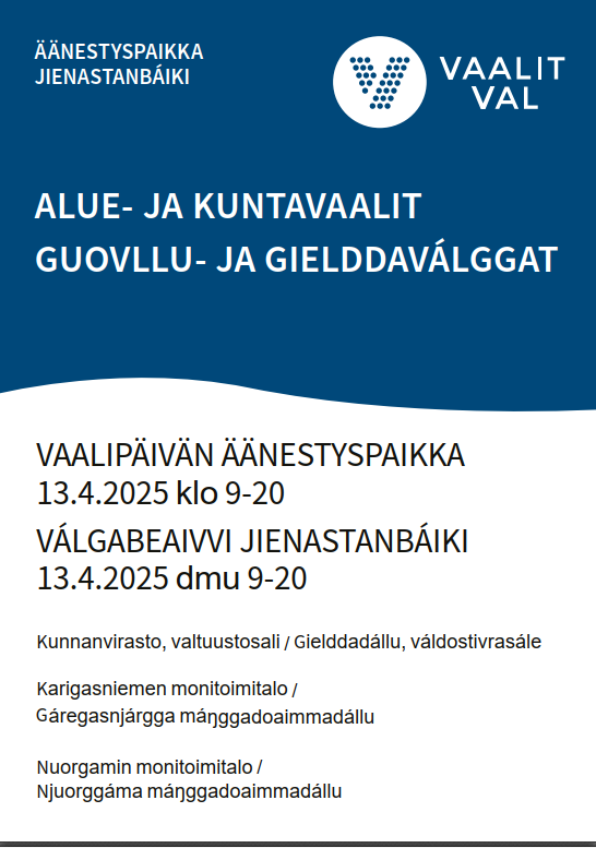 Kunta- ja aluevaalit 13.4.2025