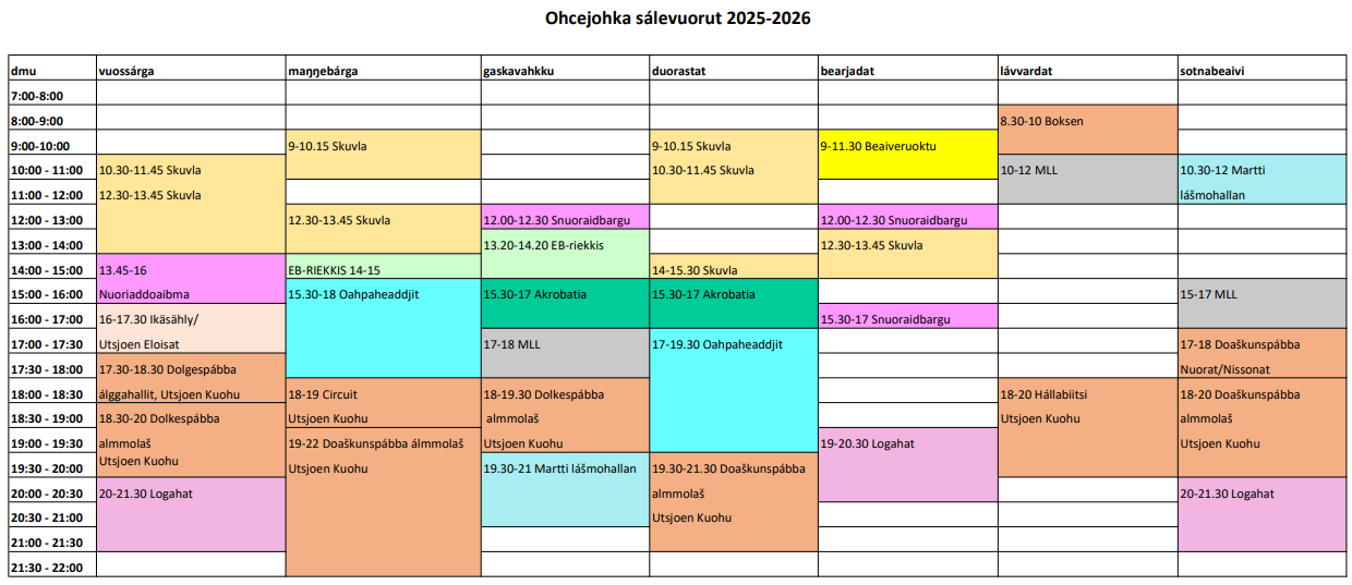 Ohcejoga sis- ja olgolihkadanbáikkit 7