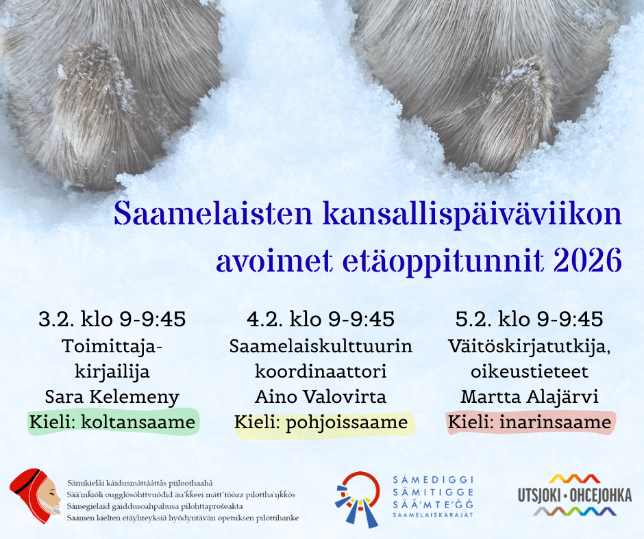 Sámi álbmotbeaivi ávvuduvvo miehtá vahku rabas virtuáladiimmuin – boađe mielde!