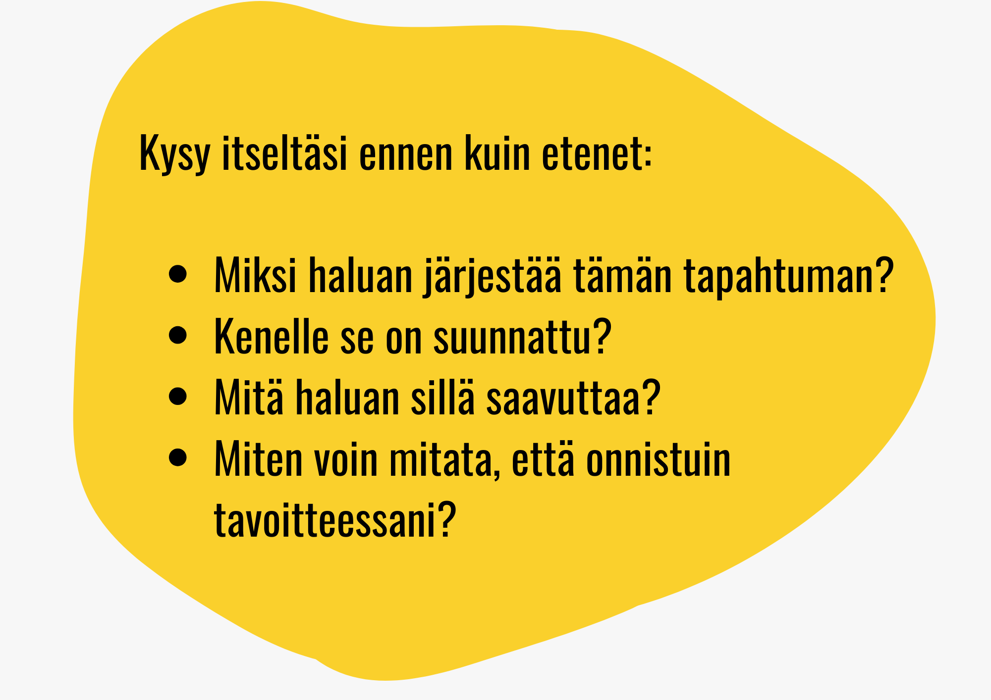 Tapahtumajärjestämisen opas 24