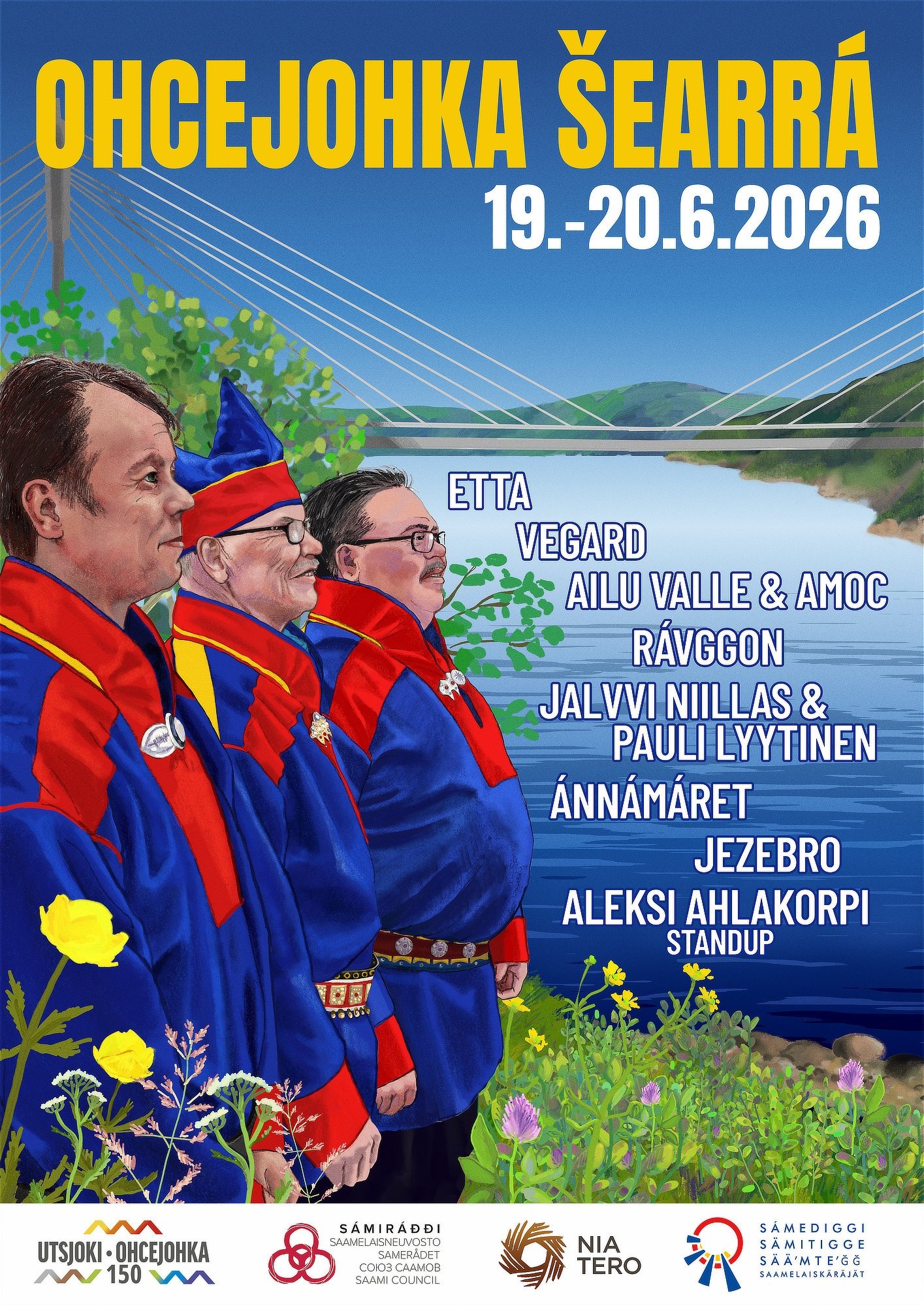 Ohcejohka Šearrá -kulttuurifestivaali uudistuu - juhannuksena Utsjoella esiintyy Etta sekä eturivin saamelaisartisteja